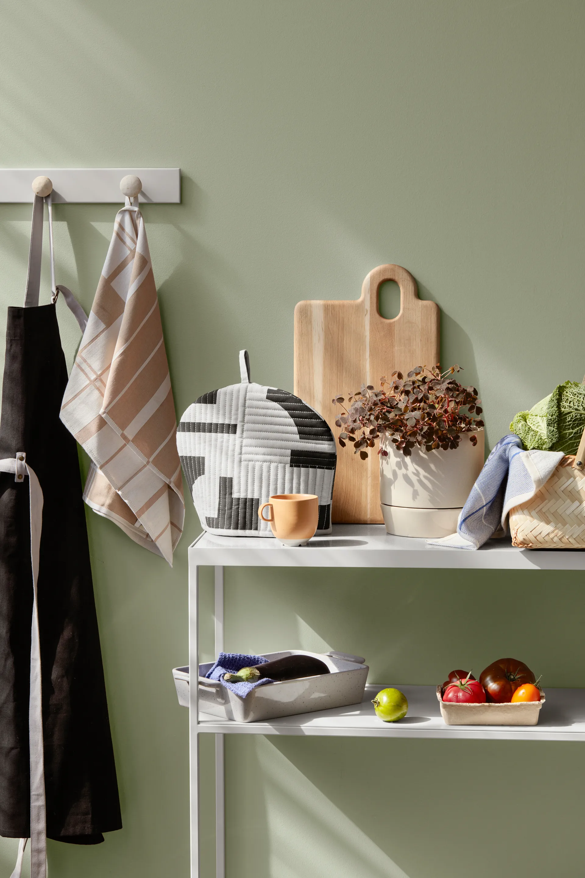 Olina leikkuulauta 25 x 45,5 cm, Natural oiled Broste Copenhagen