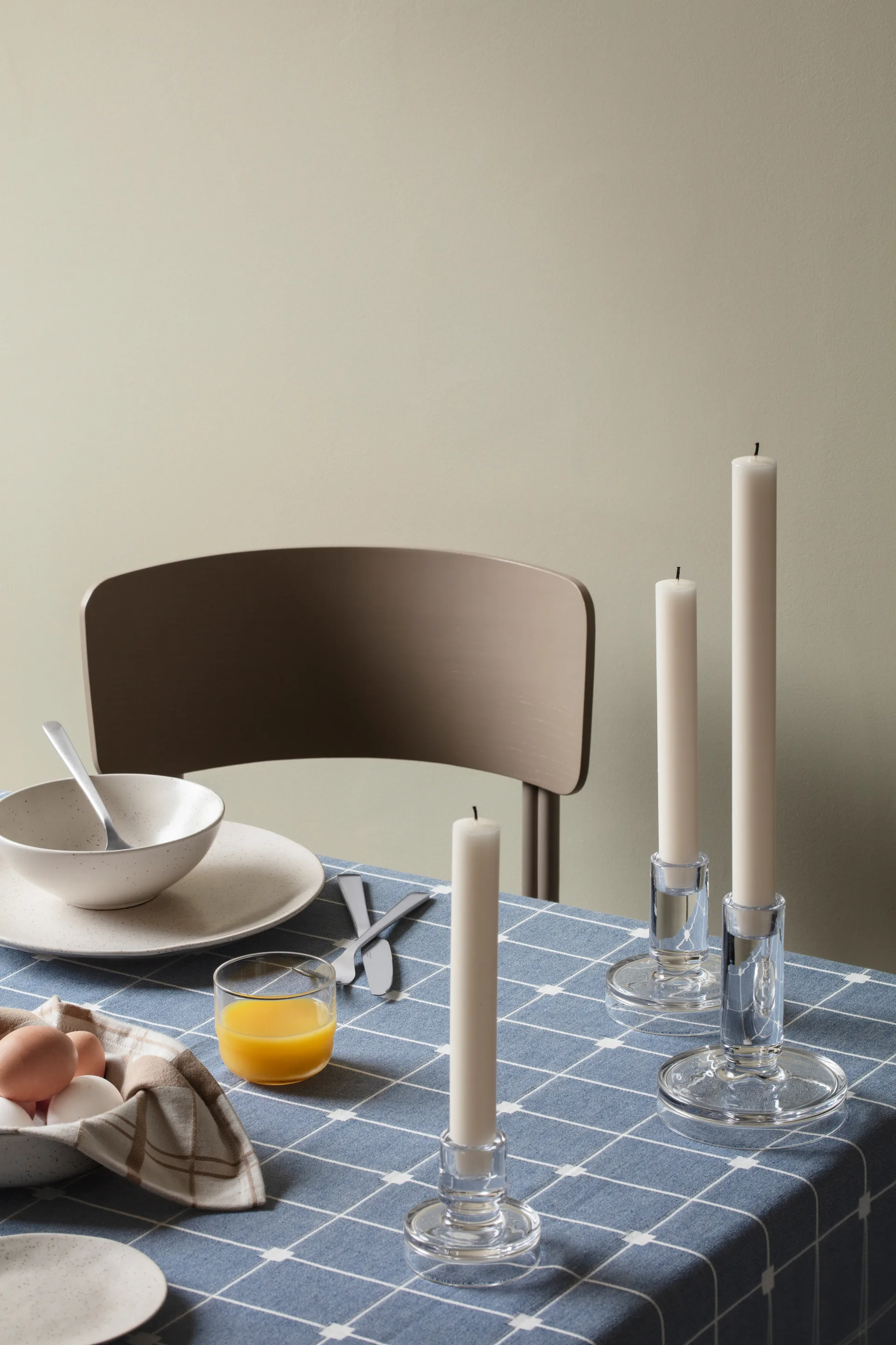 Petra kynttilänjalka, 14 cm Broste Copenhagen