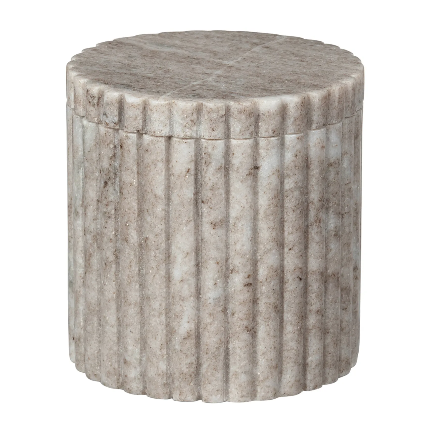 Platon kannellinen säilytyspurkki Ø 10 cm, Light brown Broste Copenhagen