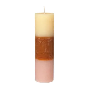 Rainbow pöytäkynttilä 25 cm - Tequila sunrise - Broste Copenhagen