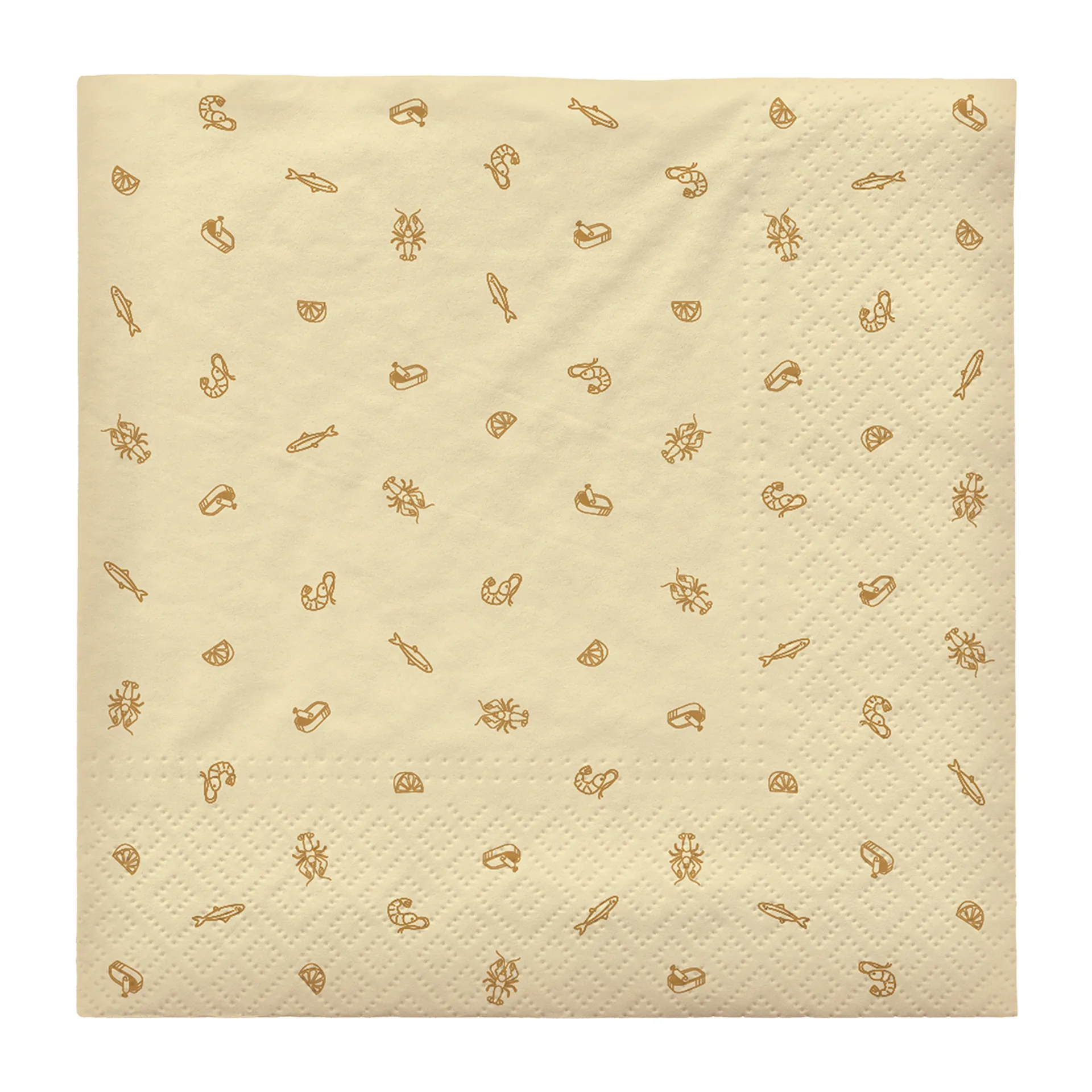 Sea lautasliina 33 x 33 cm 20-pakkaus, Fall yellow Broste Copenhagen