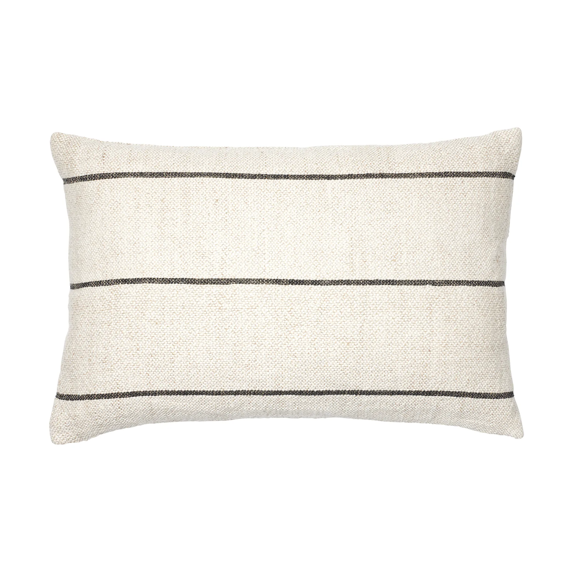 Sigrid Tyynynpäällinen 40x60 cm, Light beige-black Broste Copenhagen