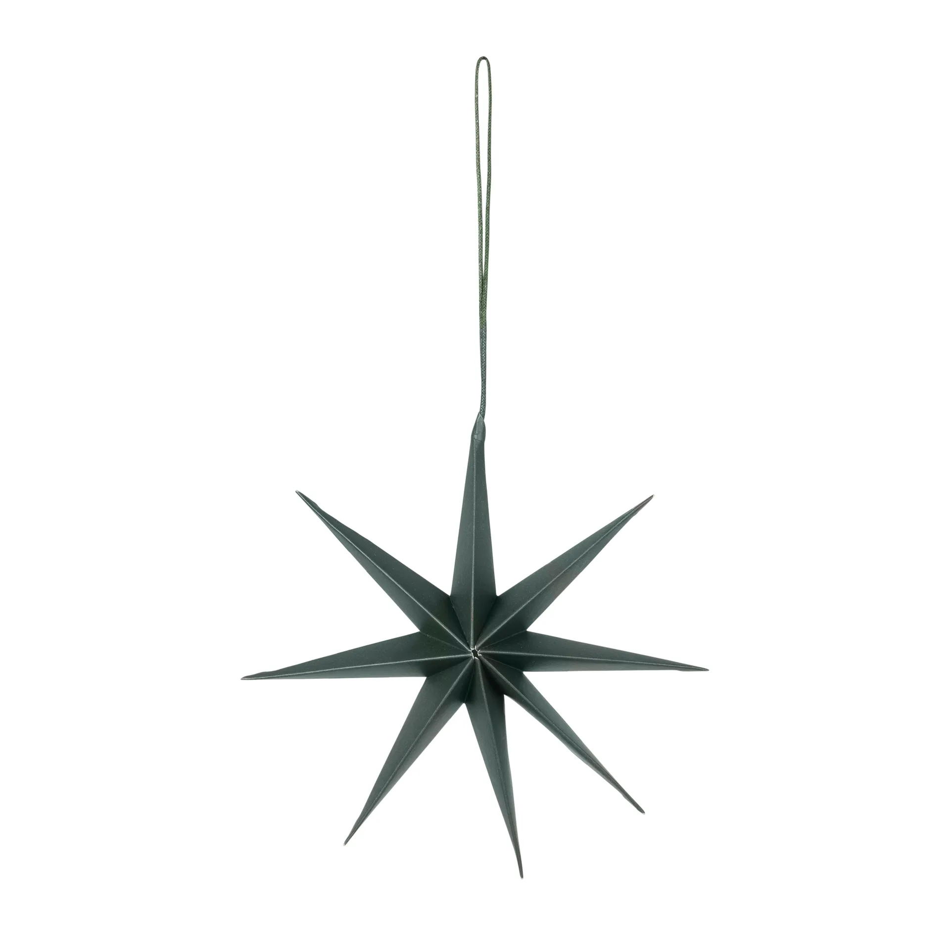 Star paperitähti Ø15 cm, Deep forest Broste Copenhagen