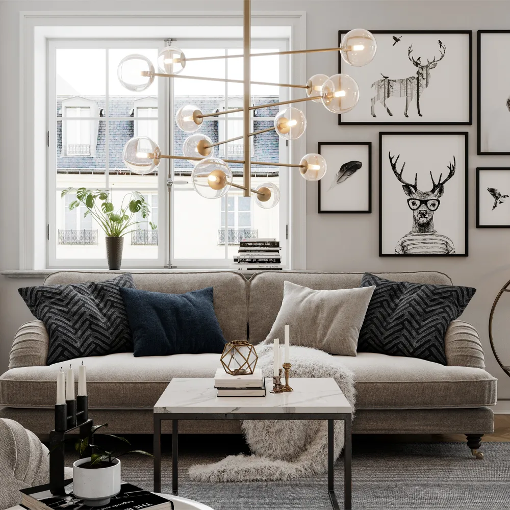 Avenue kattovalaisin, Kulta/kirkas, 12-matala By Rydéns