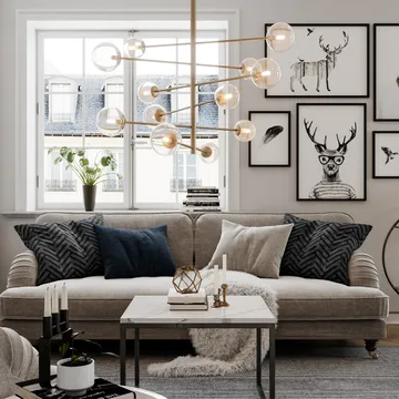 Avenue kattovalaisin - Kulta/kirkas, 12-matala - By Rydéns