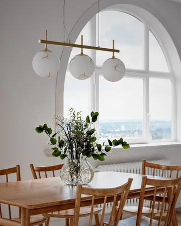 Bellagio kattovalaisin 3-lite - Messinki-valkoinen - By Rydéns