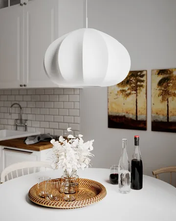 Ebba kattovalaisin - Valkoinen, Ø50 cm - By Rydéns