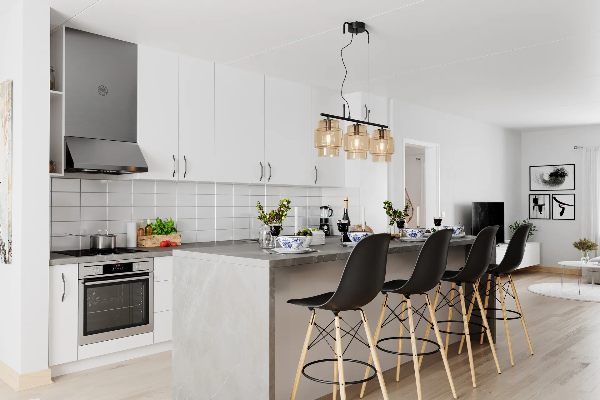 Ebbot Bar kattovalaisin, Amber By Rydéns