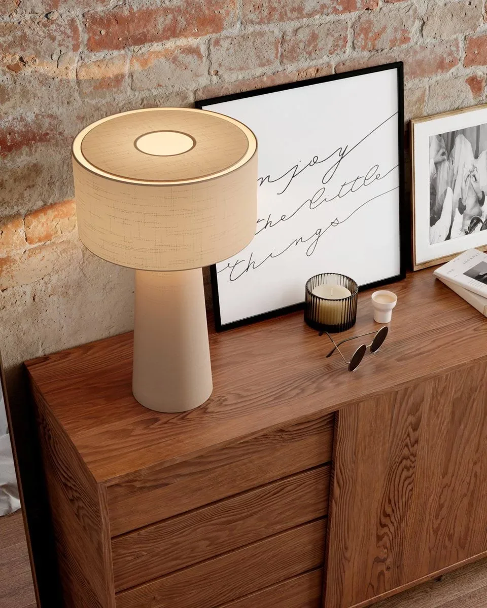 Linum pöytälamppu, Beige, 50 cm By Rydéns