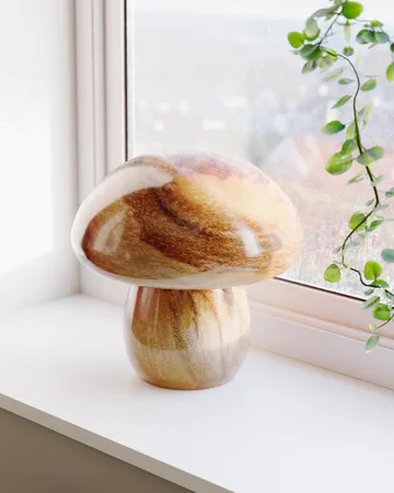 Mira Mushroom pöytälamppu 30 cm - Luonto - By Rydéns