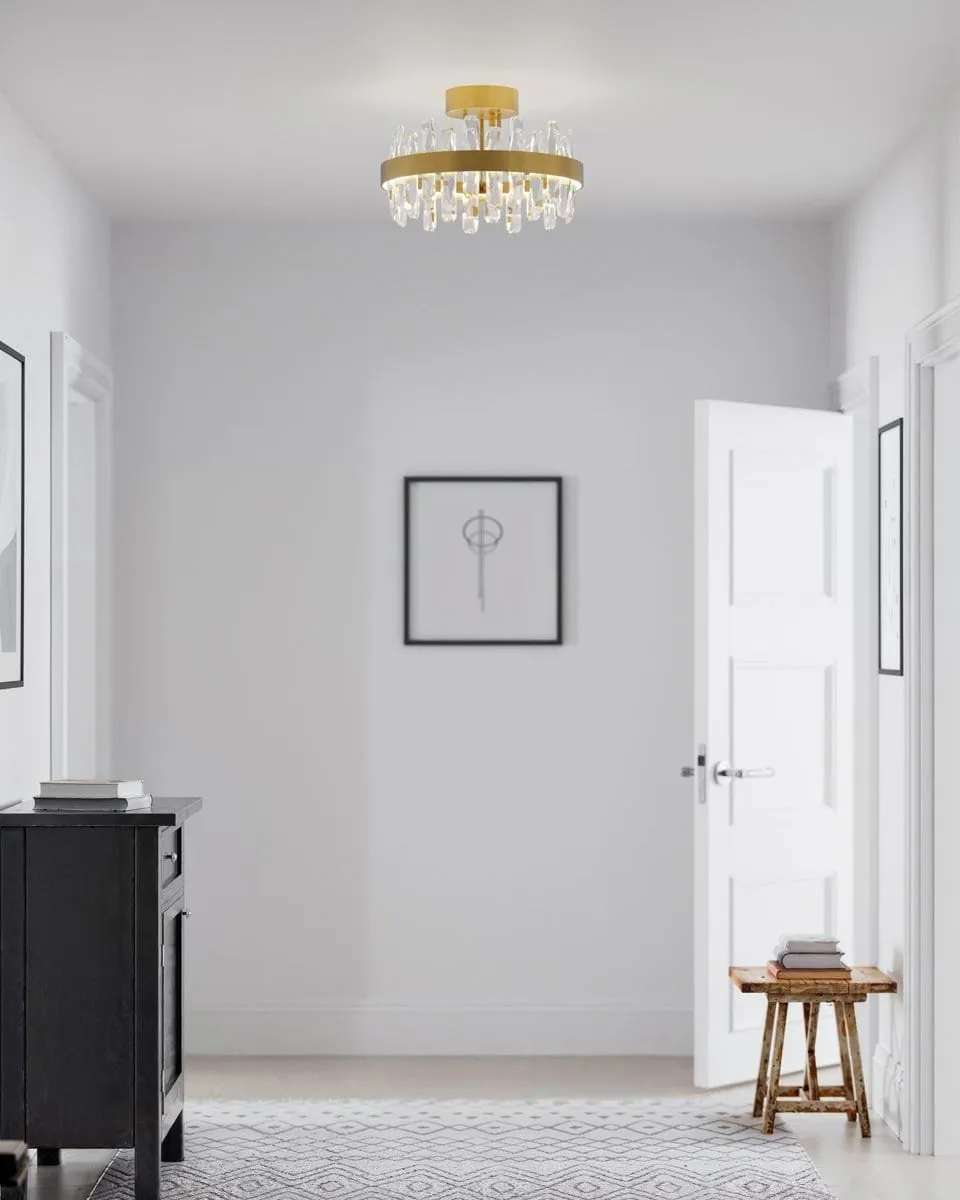 Triumph kattovalaisin Ø60 cm, Messinki–kirkas, Ø50 cm By Rydéns