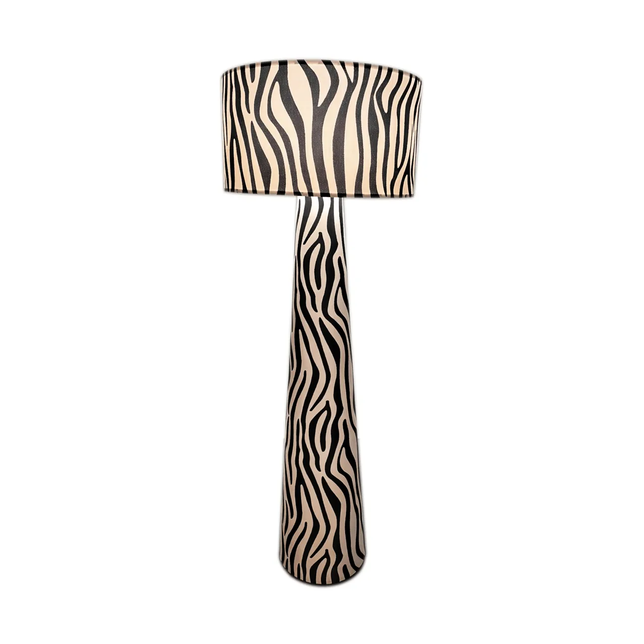 By Rydéns Zany Zebra lattiavalaisin Musta-valkoinen, 144 cm