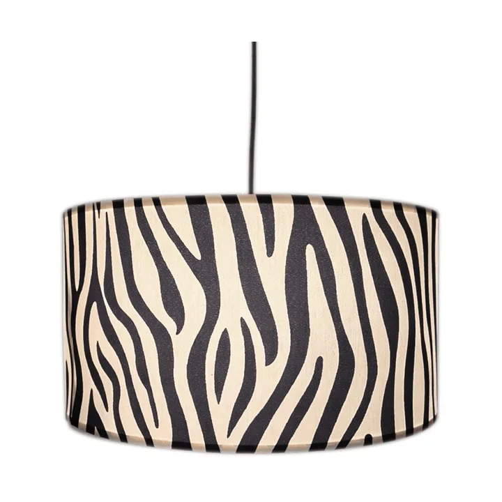 Zany Zebra riippuvalaisin - Musta-valkoinen, Ø50 cm - By Rydéns