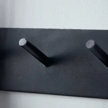 Kyrkja naulakko 60 cm - Coal - byNORD