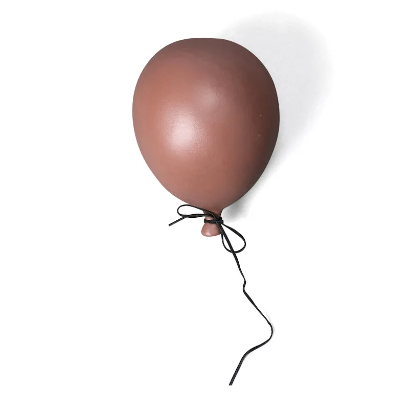 Byon Balloon koriste, 17 cm Dusty red