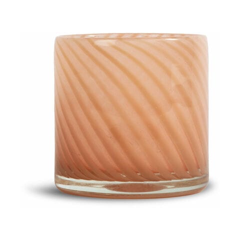 Calore kynttilälyhty-maljakko M Ø15 cm, Vaaleanpunainen-beige Byon