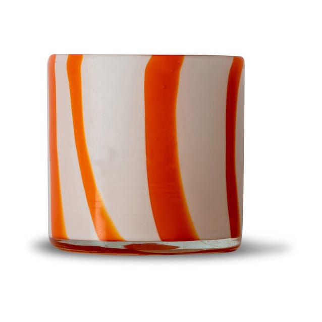 Calore kynttilälyhty XS Ø 10 cm, Orange-white Byon