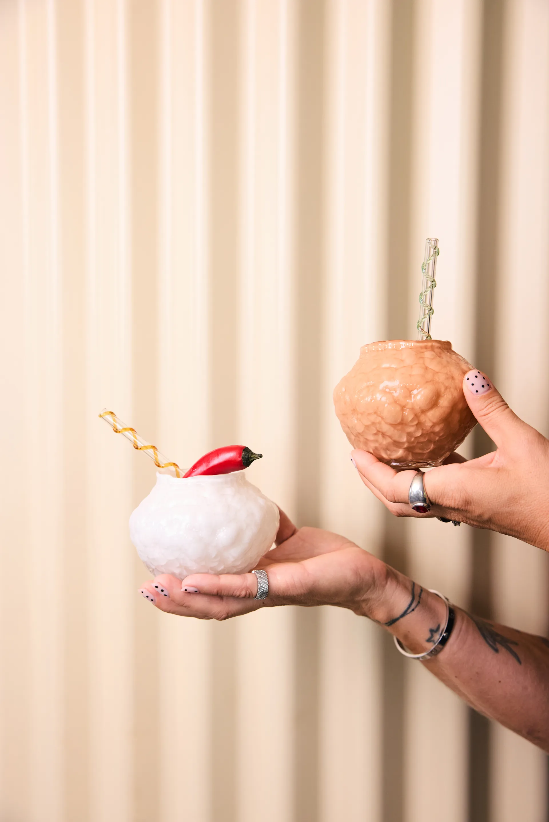 Corallo vaasi mini 11x11x8 cm, Luunsävy Byon