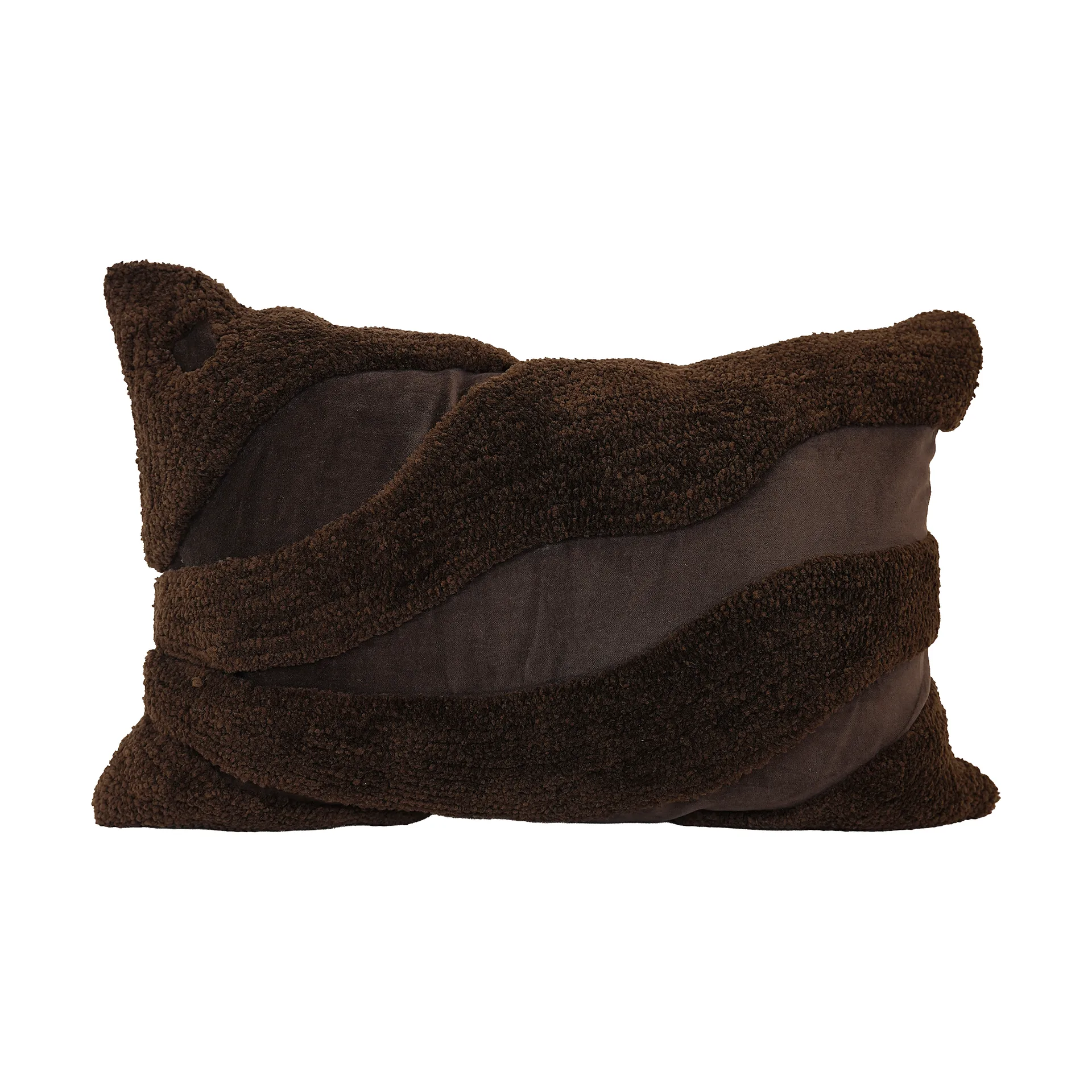 Fluffy tyyny 50 x 50 cm, Ruskea, 40x60 cm Byon