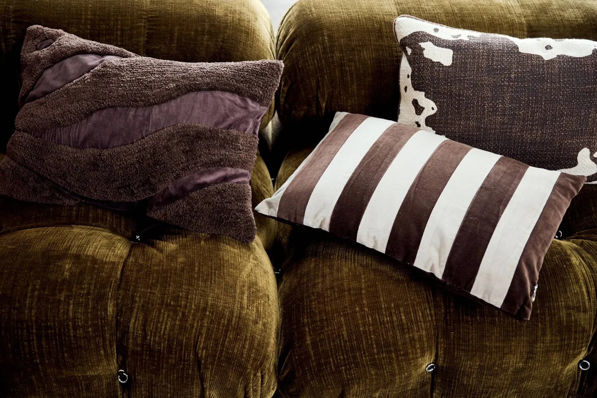 Fluffy tyyny 50 x 50 cm, Ruskea, 40x60 cm Byon