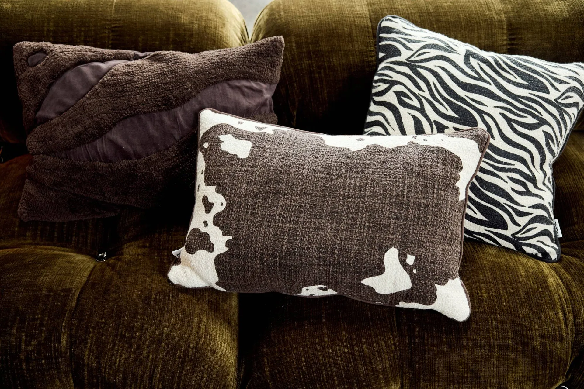 Fluffy tyyny 50 x 50 cm, Ruskea, 40x60 cm Byon