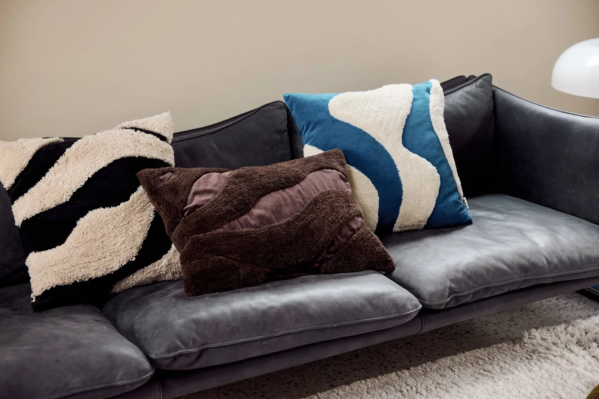 Fluffy tyyny 50 x 50 cm, Ruskea, 40x60 cm Byon