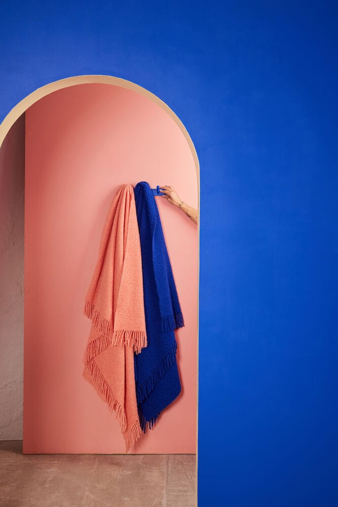 Franca peitto 130x170 cm, Sininen Byon
