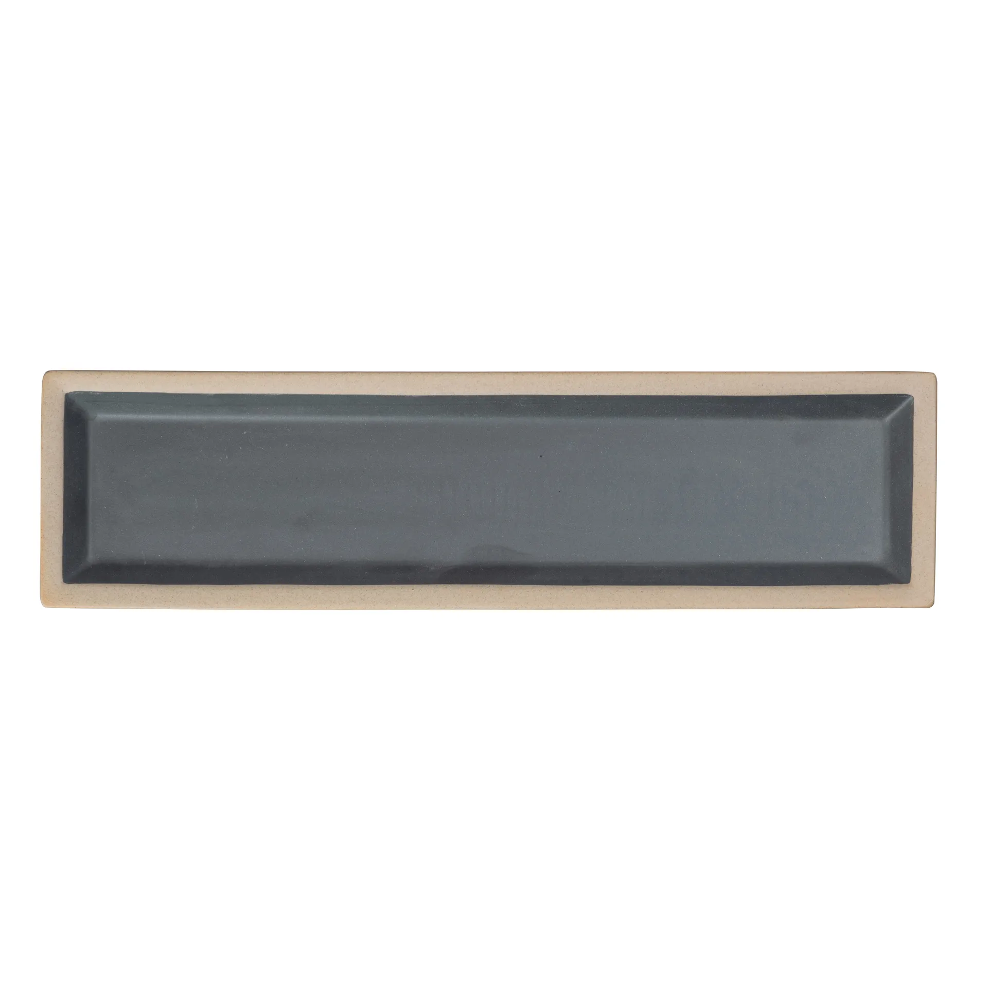 Fumiko lautanen, 11,5 x 43 cm, Beige-black Byon