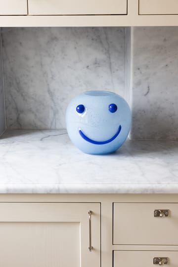 Happy maljakko 25 cm - Sininen - Byon