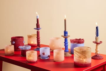 Lara kynttilälyhty M 15 cm - Vaaleansininen - Byon