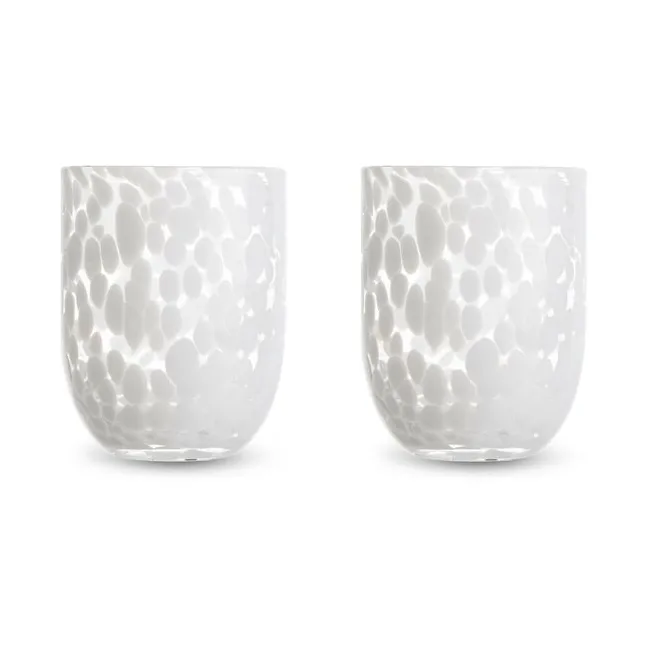 Byon Messy lasi 30 cl 2-pack Valkoinen