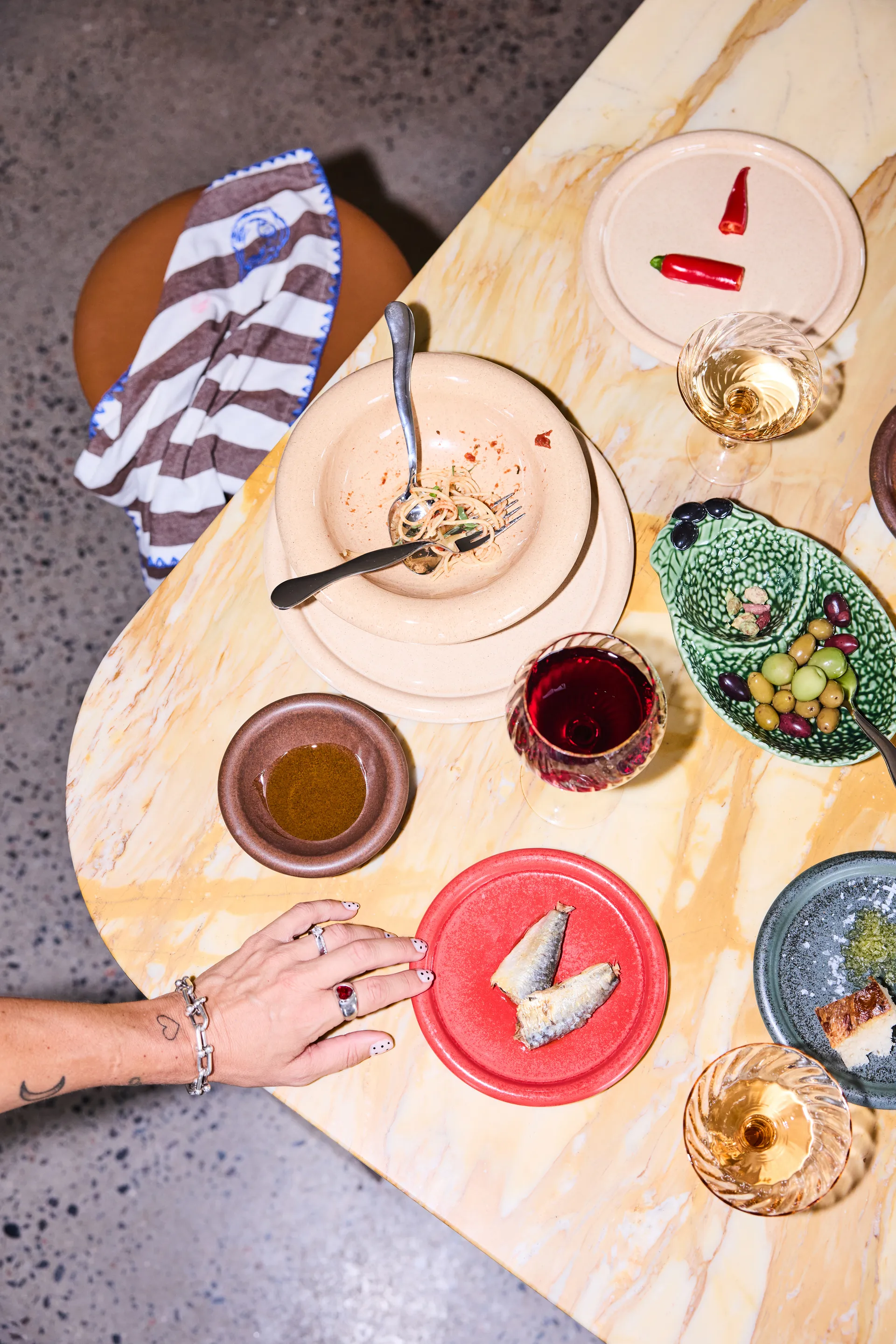 Oliivi kulho, Vihreä Byon