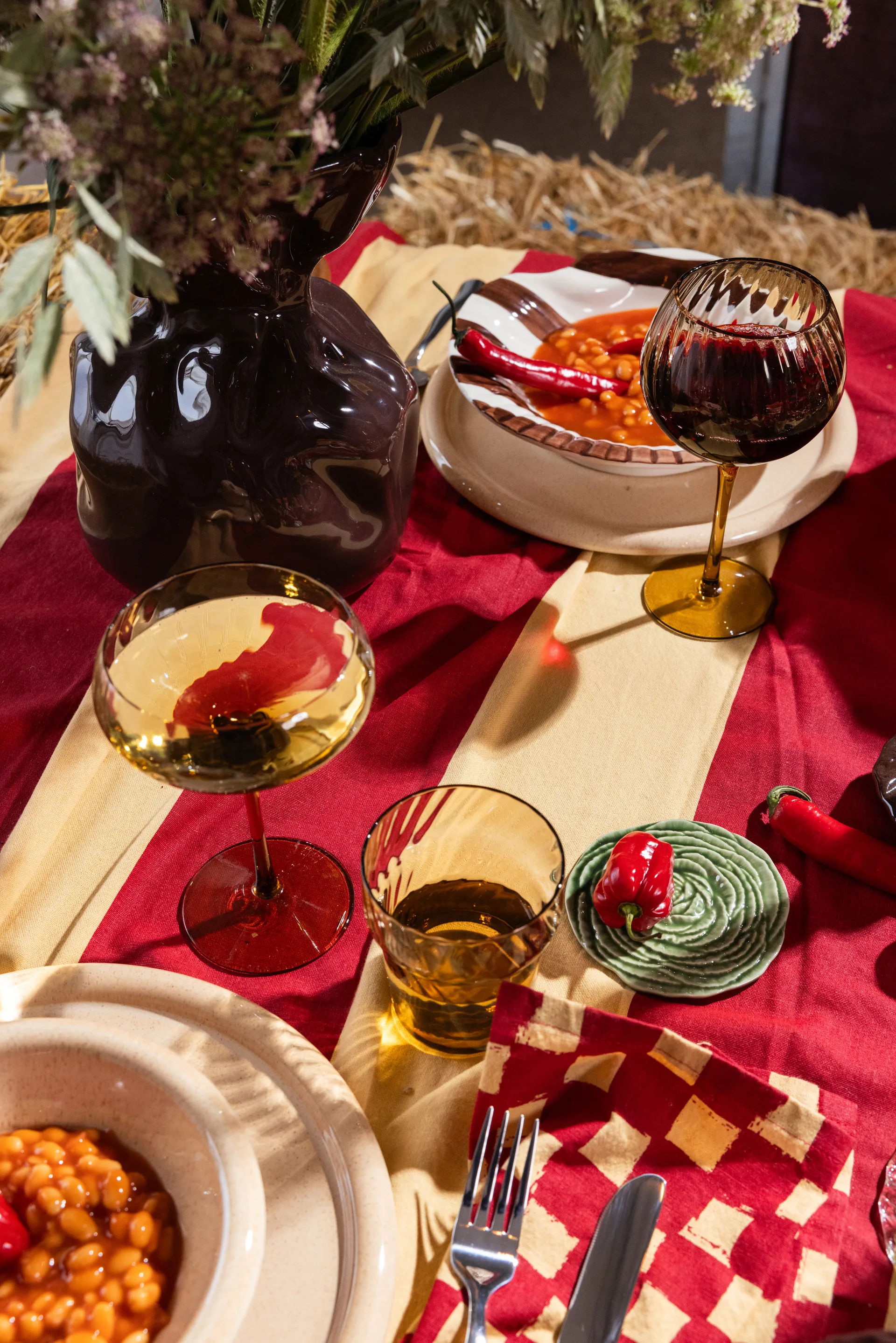 Opacity juomalasi 30 cl 2-pack, Ruskea Byon