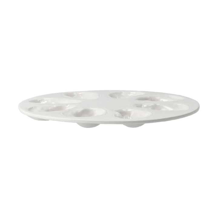 Oyster lautanen Ø 27 cm, Valkoinen Byon
