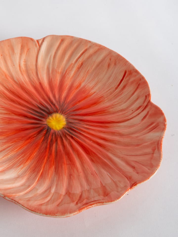 Poppy leipälautanen 20,5 x 21 cm, Punainen Byon