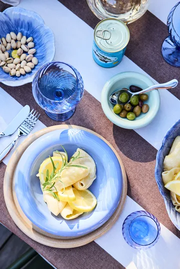 Porto syvä lautanen - Vaaleansininen, Ø22 cm - Byon