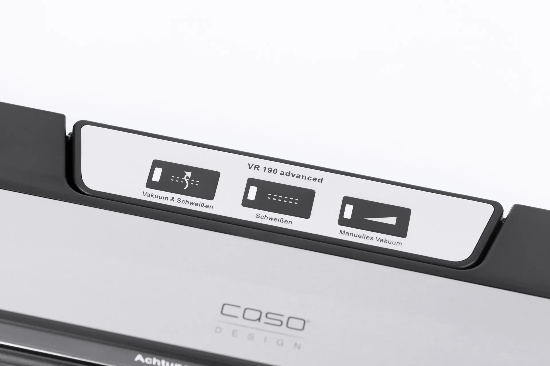 Caso Advanced Multi-cycle vakuumikone, Teräs-musta Caso
