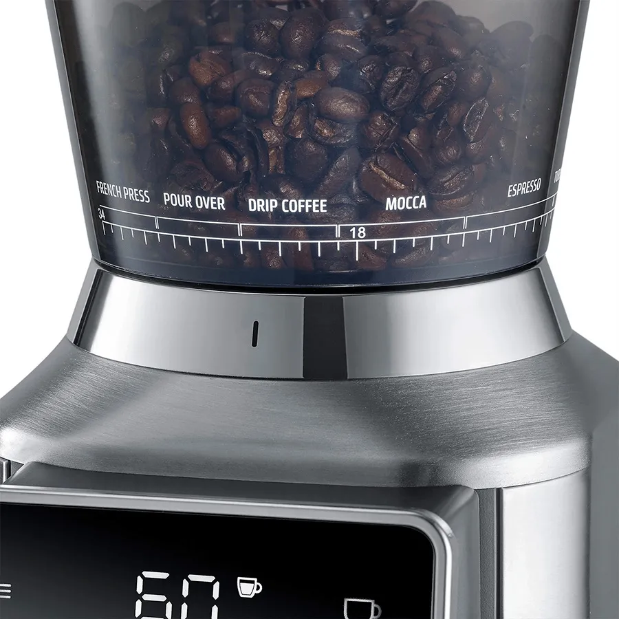 Caso Barista Chef Pro kahvimylly, Musta Caso