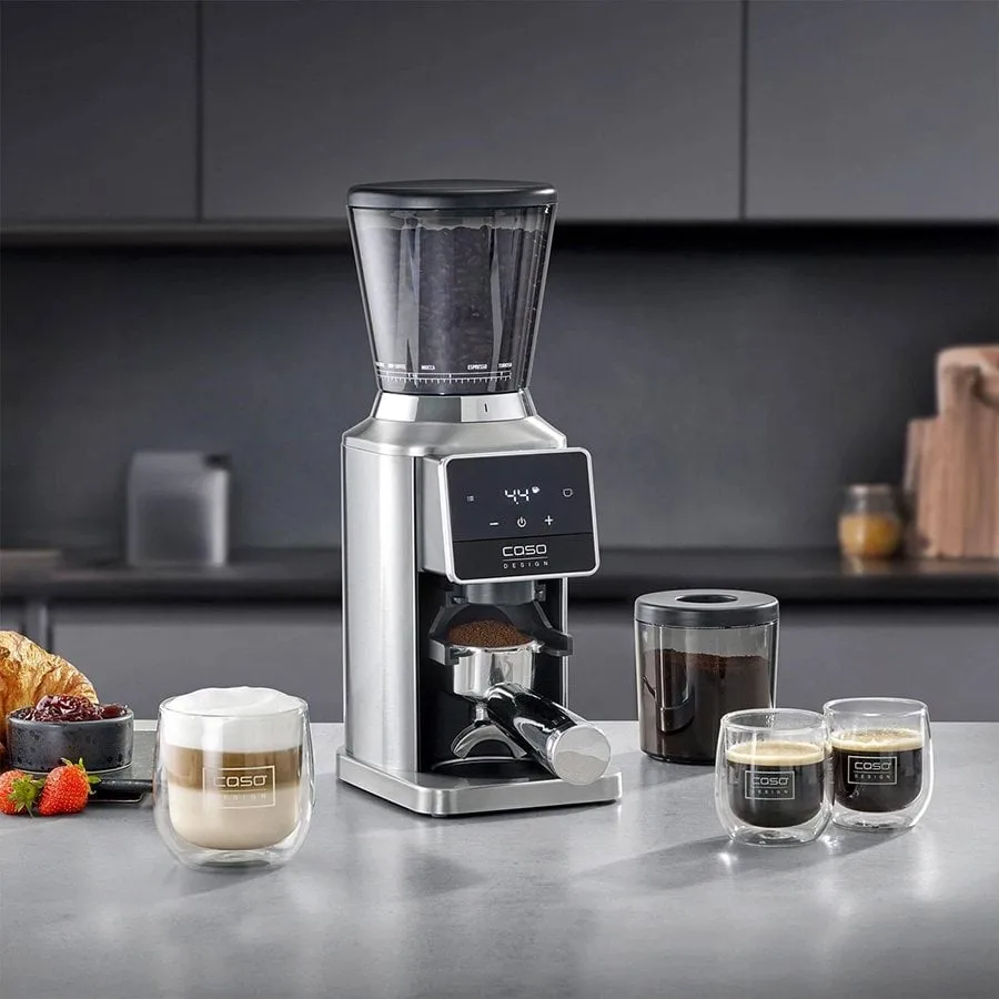 Caso Barista Chef Pro kahvimylly, Musta Caso