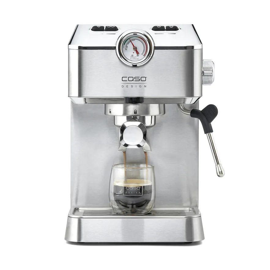 Caso Gourmet espressokone, Hopea Caso