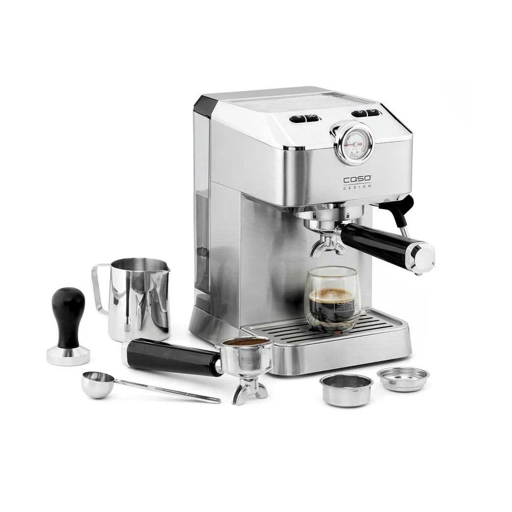 Caso Gourmet espressokone, Hopea Caso