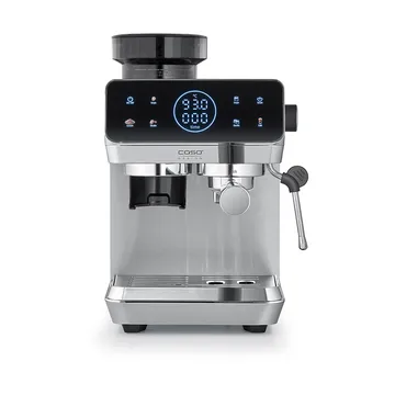Caso Gourmet espressokone integroidulla myllyllä - Teräs - Caso