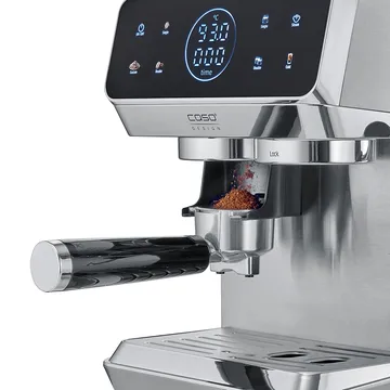 Caso Gourmet espressokone integroidulla myllyllä - Teräs - Caso