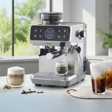 Caso Gourmet espressokone integroidulla myllyllä - Teräs - Caso