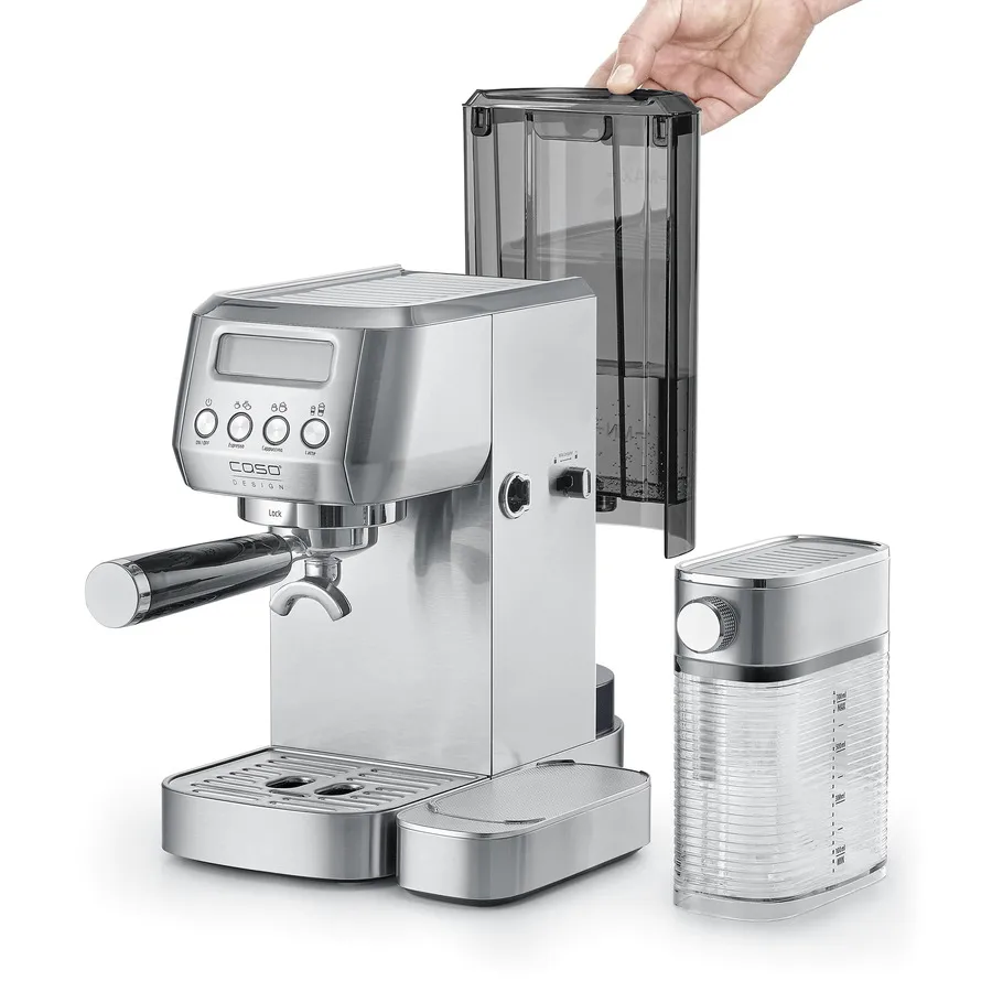 Caso Gourmet Latte espressokone, Hopea Caso