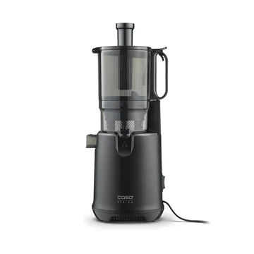 Caso Slow Juicer Pro mehustin - Musta - Caso