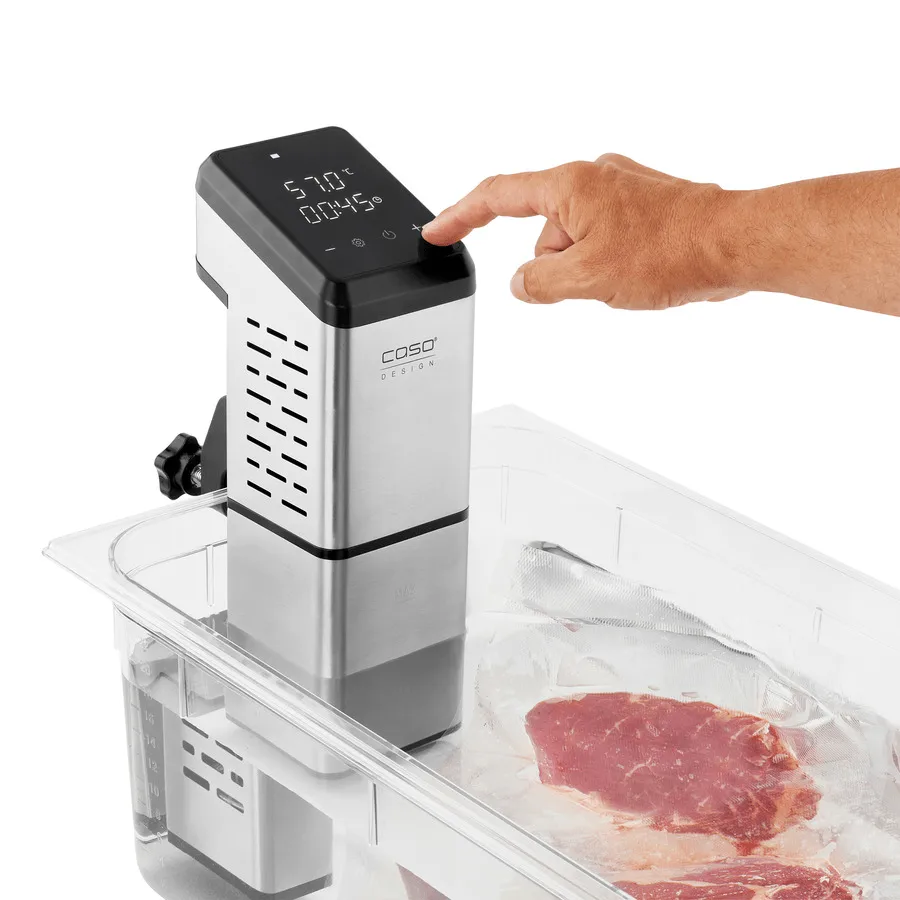 Caso Sous Vide Pro laite, Teräs Caso