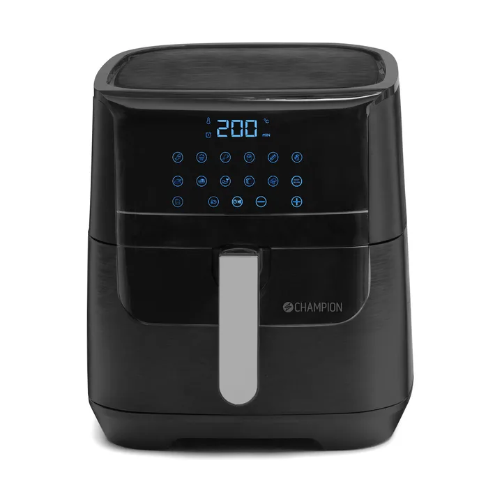 Champion Ceramic airfryer XL - Musta, 5,5 l - Champion