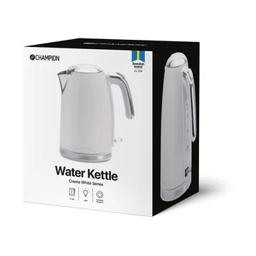 Champion Creme White vedenkeitin - Beige, 1,7 l - Champion