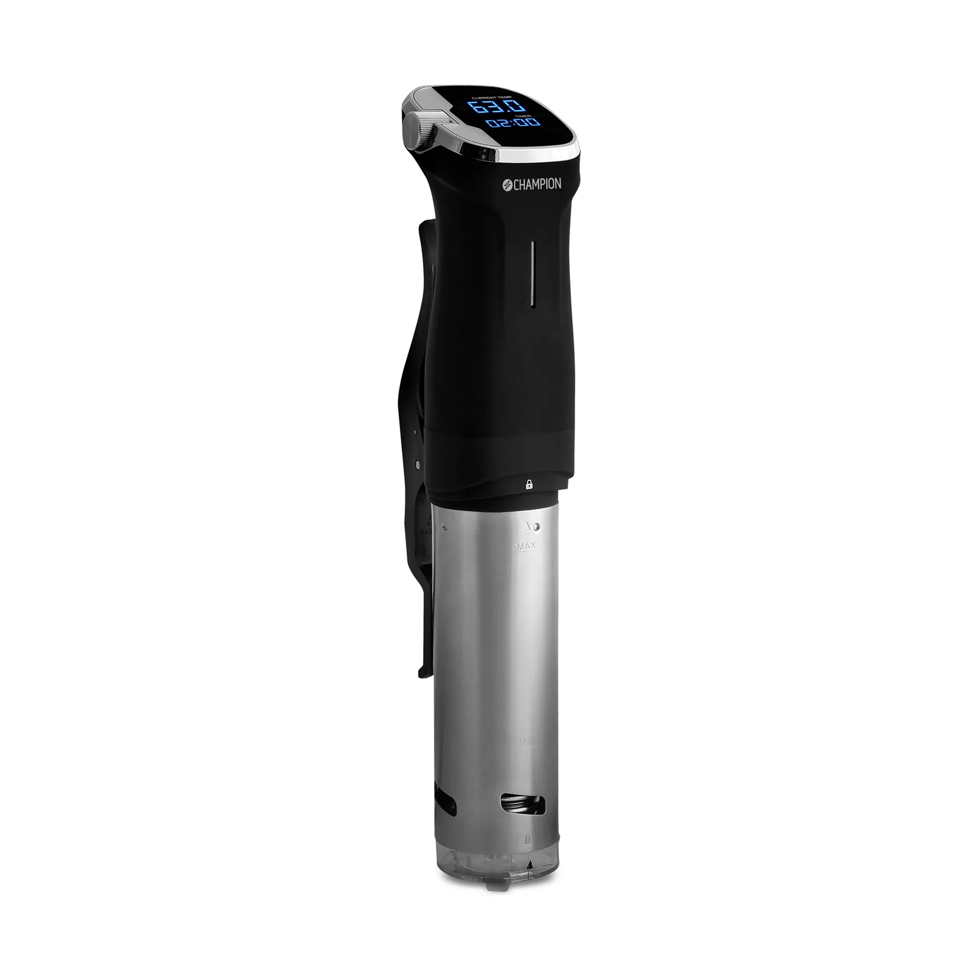 Champion Precision sous vide laite, Ruostumaton teräs–musta Champion